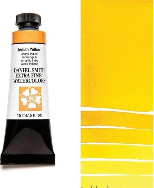 Daniel Smith Extra Fine Tüp Suluboya 15 ml Seri 3 Indian Yellow - Image 1