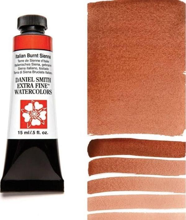 Daniel Smith Extra Fine Tüp Suluboya 15 ml Seri 2 Italian Burnt Sienna - Image 1