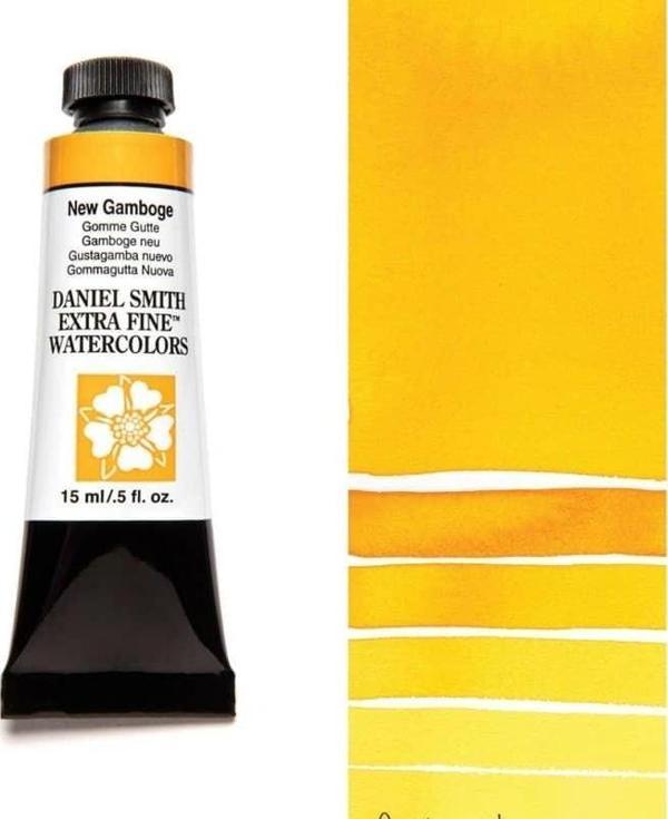 Daniel Smith Extra Fine Tüp Suluboya 15 ml Seri 1 New Gamboge - Image 1