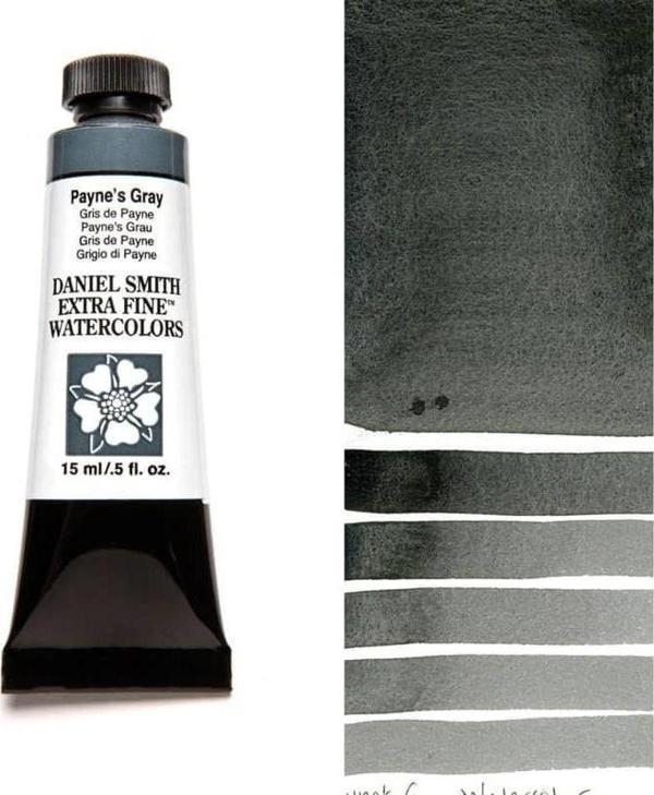 Daniel Smith Extra Fine Tüp Suluboya 15 ml Seri 1 Payne’s Gray - Image 1