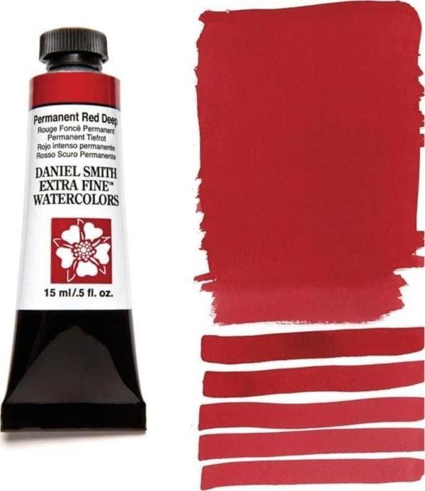 Daniel Smith Extra Fine Tüp Suluboya 15 ml Seri 1 Permanent Red Deep - Image 1