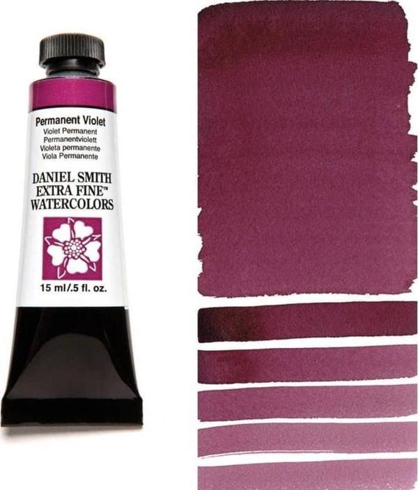 Daniel Smith Extra Fine Tüp Suluboya 15 ml Seri 3 Permanent Violet - Image 1