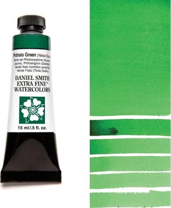 Daniel Smith Extra Fine Tüp Suluboya 15 ml Seri 2 Phthalo Green Yellow Shade - Image 1