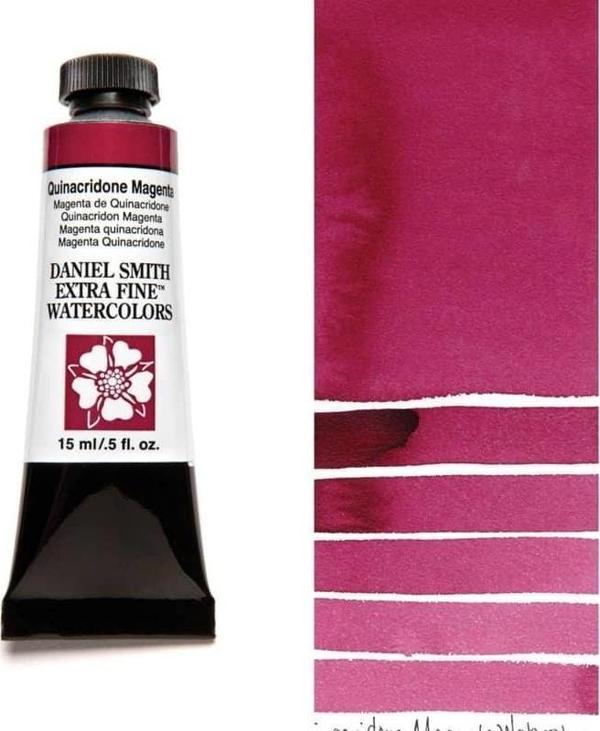 Daniel Smith Extra Fine Tüp Suluboya 15 ml Seri 2 Quinacridone Magenta - Image 1