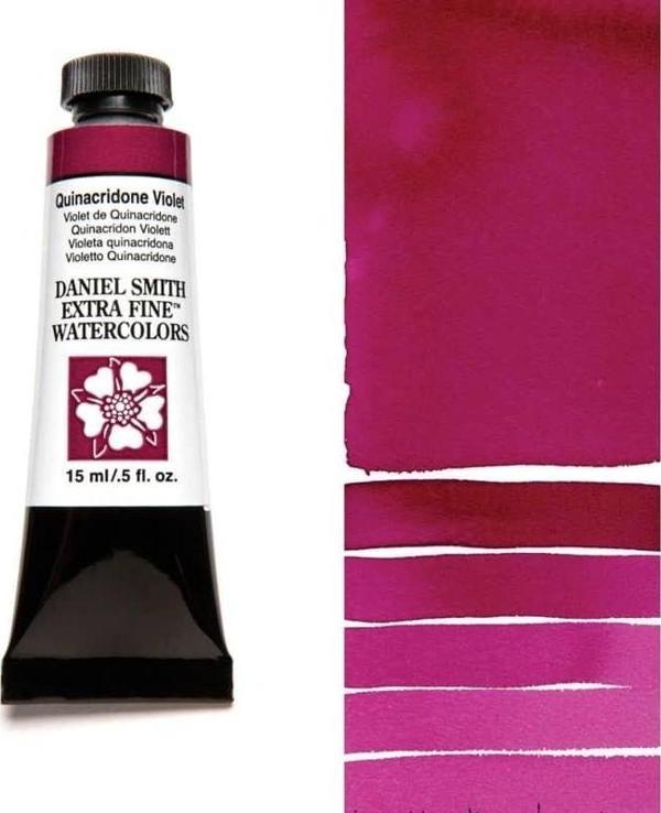 Daniel Smith Extra Fine Tüp Suluboya 15 ml Seri 2 Quinacridone Violet - Image 1