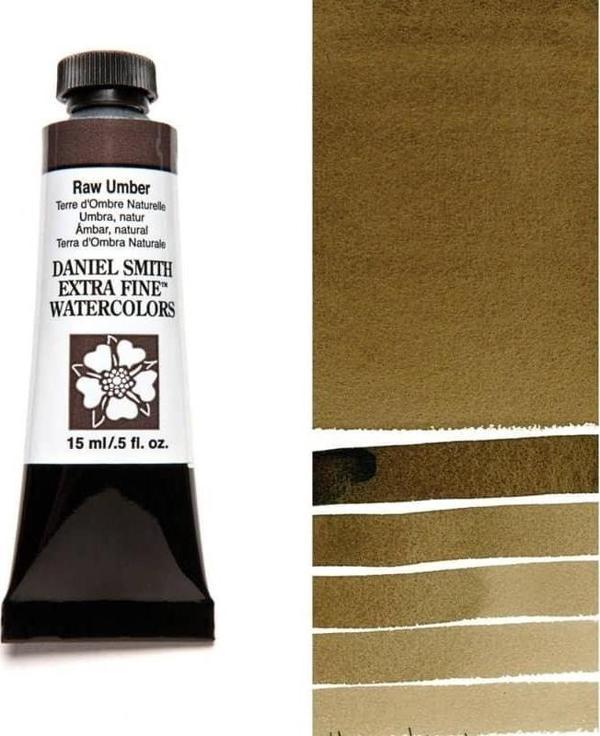 Daniel Smith Extra Fine Tüp Suluboya 15 ml Seri 1 Raw Umber - Image 1