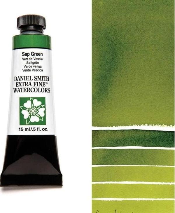 Daniel Smith Extra Fine Tüp Suluboya 15 ml Seri 2 Sap Green - Image 1