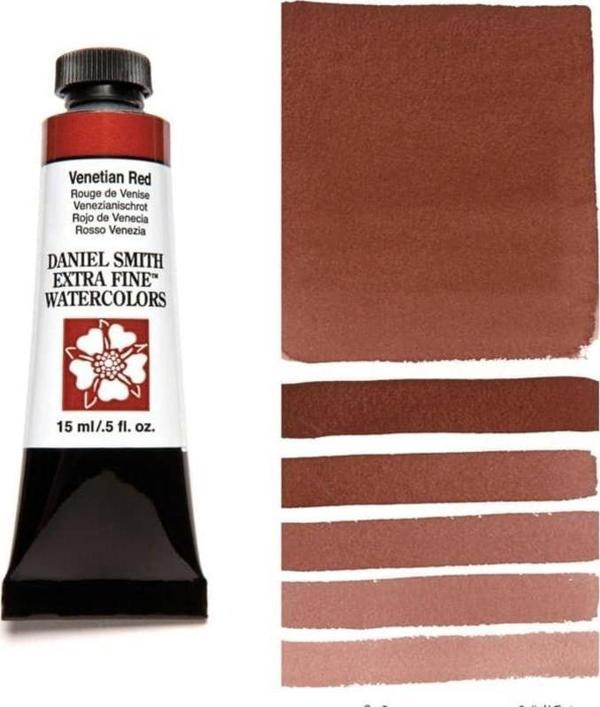 Daniel Smith Extra Fine Tüp Suluboya 15 ml Seri 1 Venetian Red - Image 1