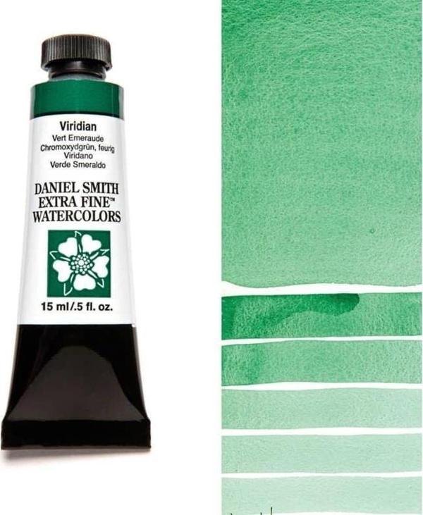 Daniel Smith Extra Fine Tüp Suluboya 15 ml Seri 2 Viridian - Image 1