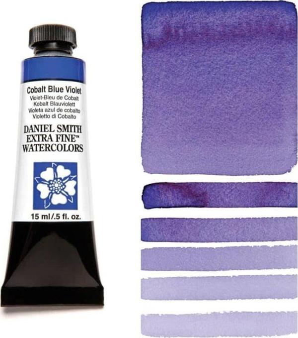 Daniel Smith Extra Fine Tüp Suluboya 15 ml Seri 3 Cobalt Blue Violet - Image 1