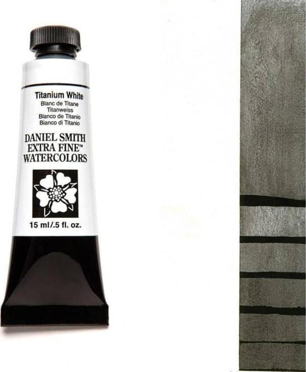 Daniel Smith Extra Fine Tüp Suluboya 15 ml Seri 1 Titanium White - Image 1