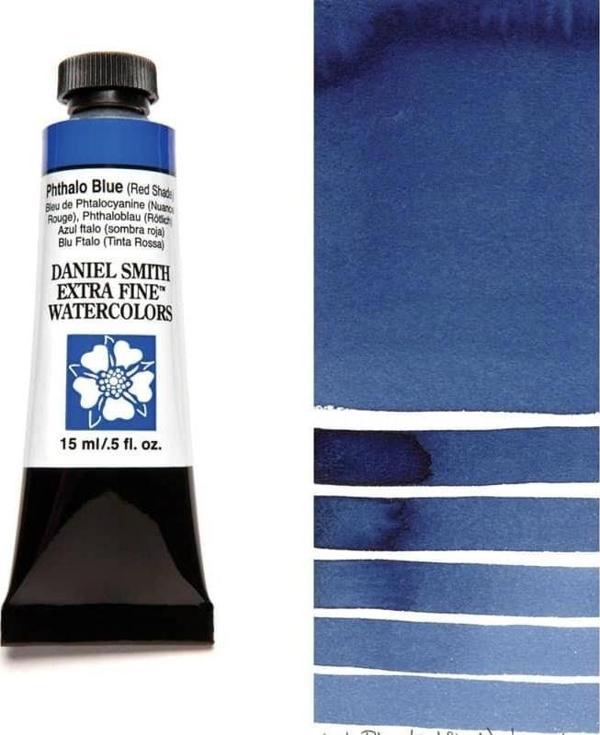 Daniel Smith Extra Fine Tüp Suluboya 15 ml Seri 1 Phthalo Blue Red Shade - Image 1