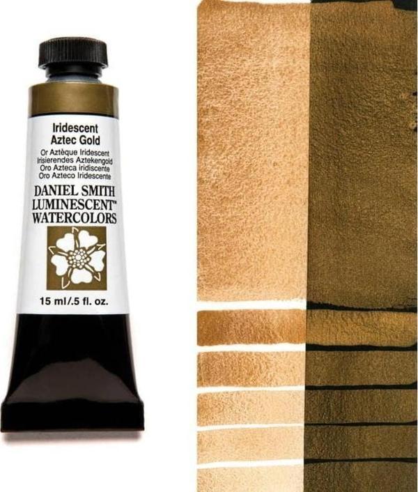 Daniel Smith Extra Fine Tüp Suluboya 15 ml Seri 1 Iridescent Aztec Gold (Luminescent) - Image 1