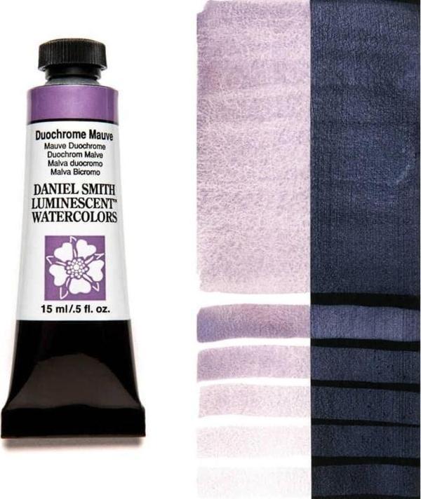 Daniel Smith Extra Fine Tüp Suluboya 15 ml Seri 1 Duochrome Mauve (Luminescent) - Image 1