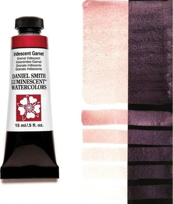 Daniel Smith Extra Fine Tüp Suluboya 15 ml Seri 1 Iridescent Garnet (Luminescent) - Image 1