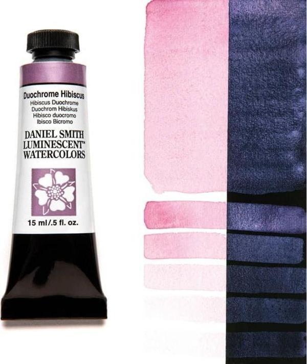 Daniel Smith Extra Fine Tüp Suluboya 15 ml Seri 1 Duochrome Hibiscus (Luminescent) - Image 1