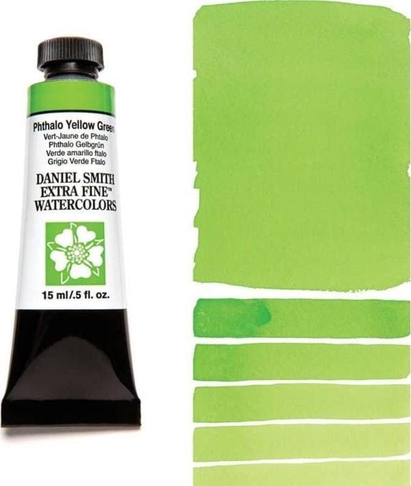Daniel Smith Extra Fine Tüp Suluboya 15 ml Seri 1 Phthalo Yellow Green - Image 1