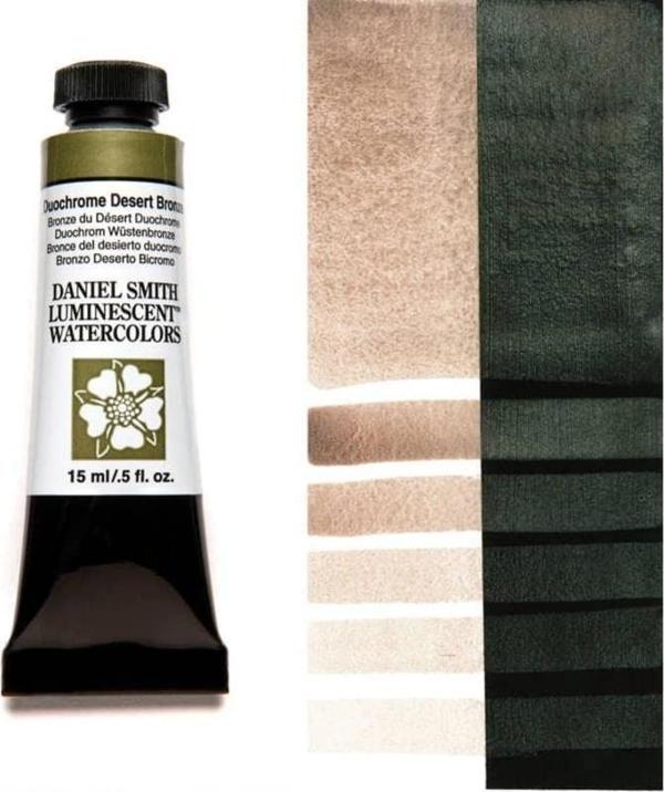 Daniel Smith Extra Fine Tüp Suluboya 15 ml Seri 1 Duochrome Desert Bronze (Luminescent) - Image 1