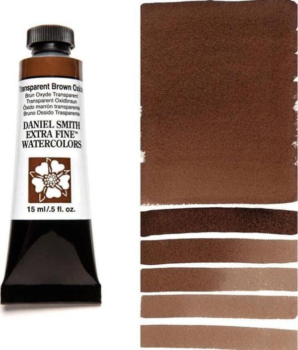 Daniel Smith Extra Fine Tüp Suluboya 15 ml Seri 1 Transparent Brown Oxide - Image 1