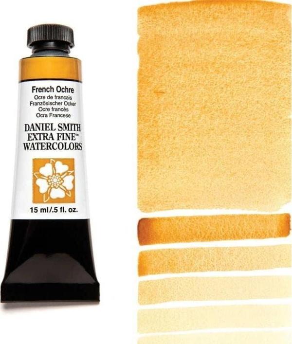 Daniel Smith Extra Fine Tüp Suluboya 15 ml Seri 1 French Ochre - Image 1