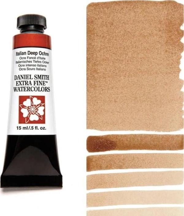 Daniel Smith Extra Fine Tüp Suluboya 15 ml Seri 1 Italian Deep Ochre - Image 1