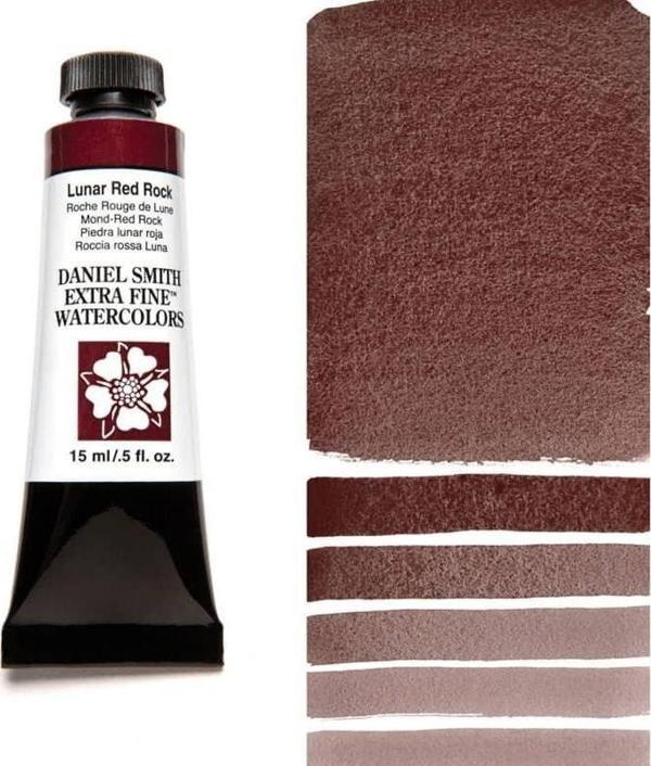 Daniel Smith Extra Fine Tüp Suluboya 15 ml Seri 1 Lunar Red Rock - Image 1