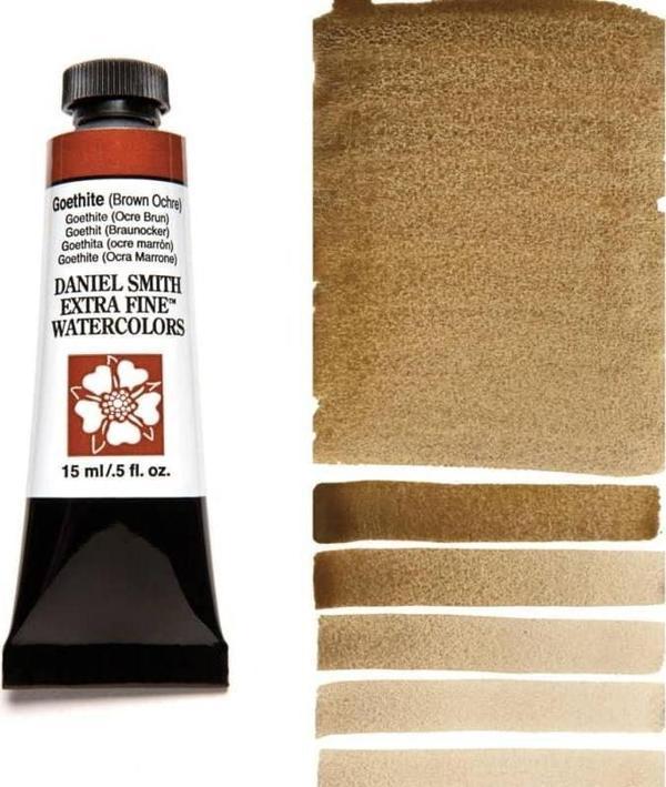 Daniel Smith Extra Fine Tüp Suluboya 15 ml Seri 1 Goethite Brown Ochre - Image 1