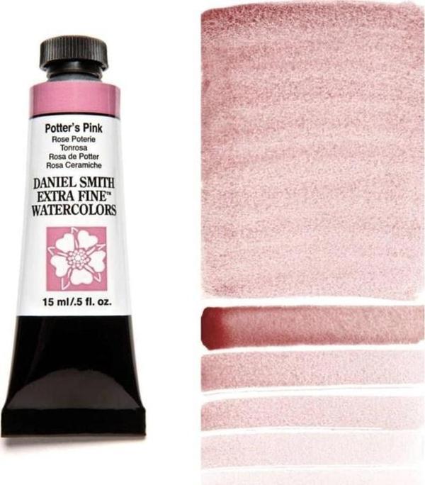 Daniel Smith Extra Fine Tüp Suluboya 15 ml Seri 3 Potters Pink - Image 1