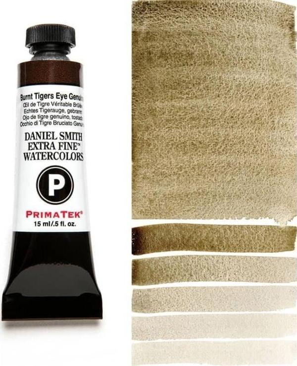 Daniel Smith Extra Fine Tüp Suluboya 15 ml Seri 2 Burnt Tigers Eye Genuine (PrimaTek) - Image 1