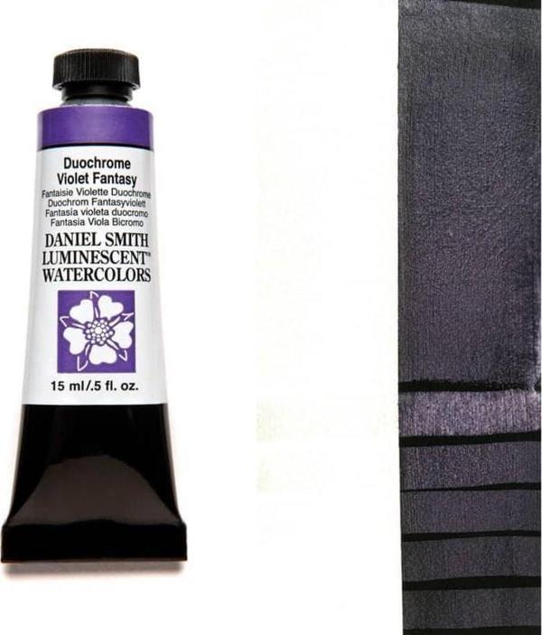 Daniel Smith Extra Fine Tüp Suluboya 15 ml Seri 1 Duochrome Violet Fantasy (Luminescent) - Image 1