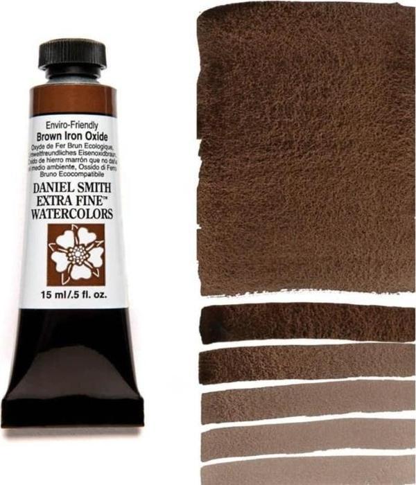 Daniel Smith Extra Fine Tüp Suluboya 15 ml Seri 2 Enviro-Friendly Brown Oxide - Image 1