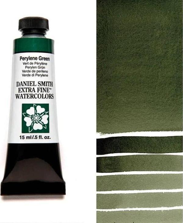 Daniel Smith Extra Fine Tüp Suluboya 15 ml Seri 2 Perylene Green - Image 1