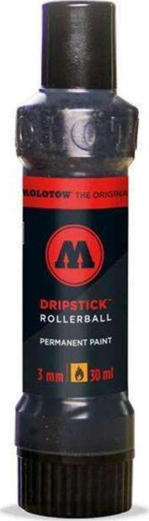 Molotow 862Ds Dripstick Permanent Paint Rollerball 3 Mm Uç 30 Ml Signal Black 862005 - Image 1