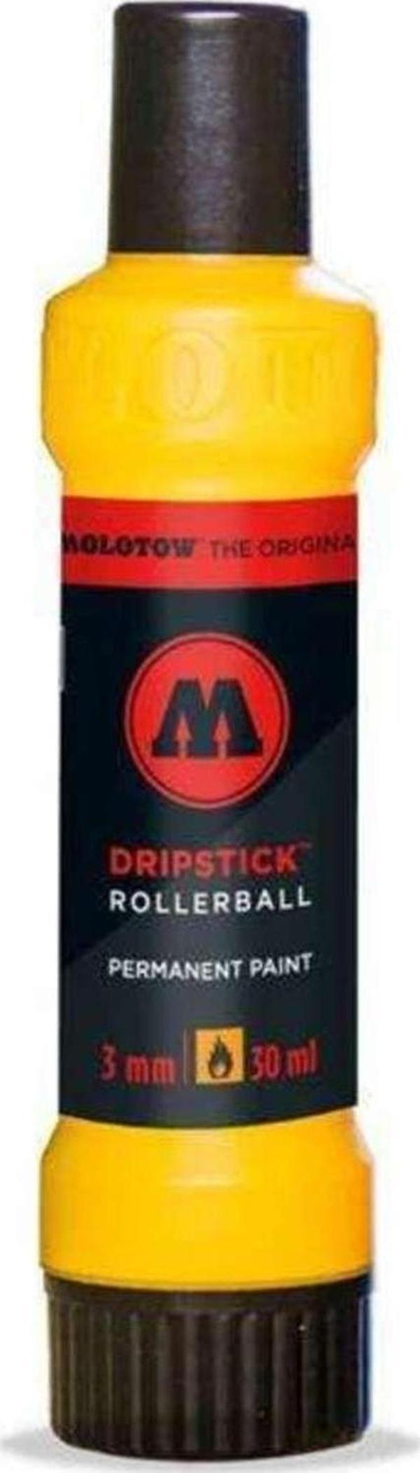 Molotow 862Ds Dripstick Permanent Paint Rollerball 3 Mm Uç 30 Ml Zinc Yellow 862001 - Image 1