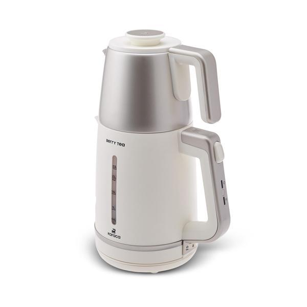 Karaca Berry Tea XL 2in1 Çelik Demlikli Çay Makinesi ve Kettle Mulberry - Image 1