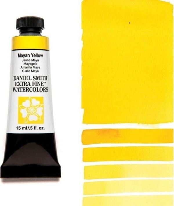 Daniel Smith Extra Fine Tüp Suluboya 15 ml Seri 3 Mayan Yellow - Image 1