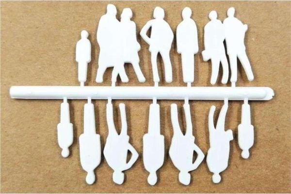 Gvn Art Schulz Maket İnsan Figürleri 12’Li 150 Ölçek N02-5001 - Image 1