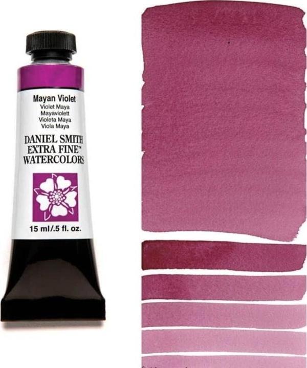 Daniel Smith Extra Fine Tüp Suluboya 15 ml Seri 3 Mayan Violet - Image 1