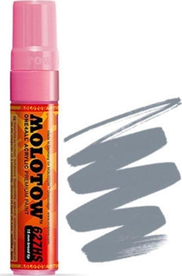Molotow One4All 15Mm, 627Hs Düz Uç Marker - Cool Grey Pastel 203 211991 - Image 1