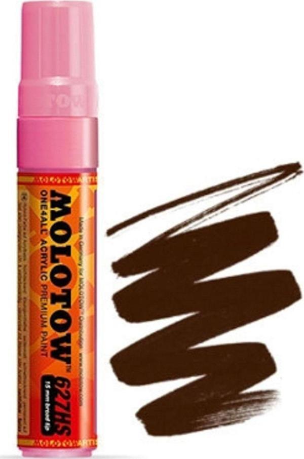 Molotow One4All 15Mm, 627Hs Düz Uç Marker - Hazelnut Brown 92 213274 - Image 1