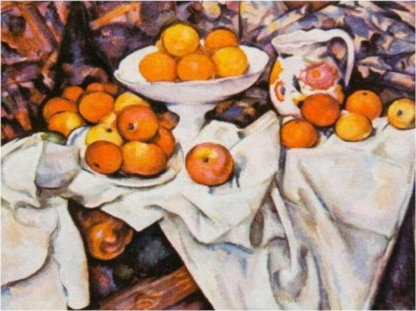 St. Petersburg Sonnet Desenli Tuval 30X40 Cm Apples And Oranges 142771 - Image 1