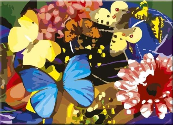 St. Petersburg Sonnet Desenli Tuval 30X40 Cm Butterflies 141755 - Image 1
