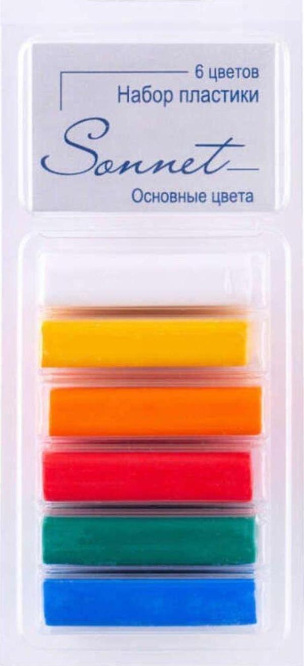 St. Petersburg Sonnet Modelleme Hamuru 120 Gr 6’Lı Basic Set 59103592 - Image 1