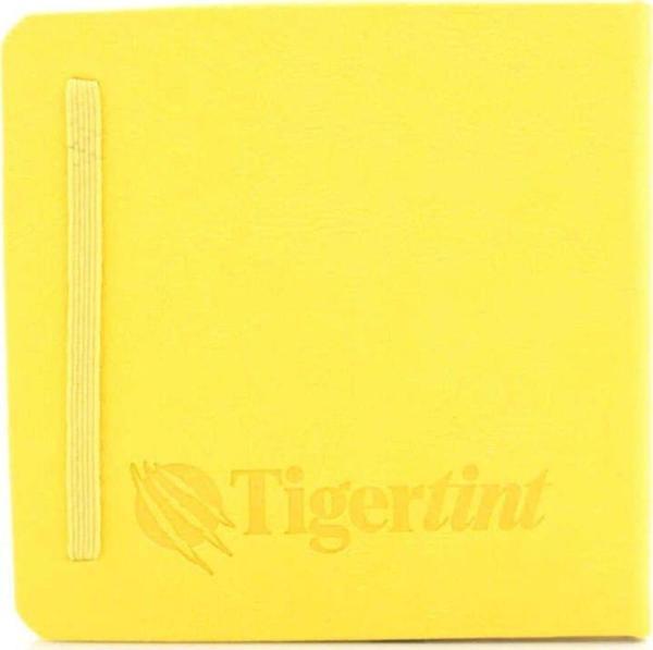 Tigertint Sert Kapak Eskiz Defteri 140 Gr 12X12 Cm 80 Yaprak Sarı 100140125 - Image 1