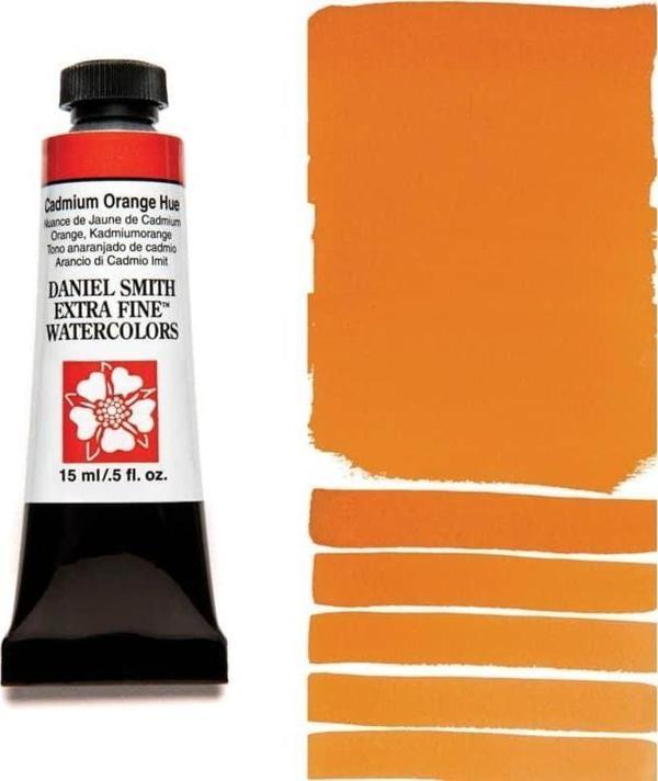 Daniel Smith Extra Fine Tüp Suluboya 15 ml Seri 3 Cadmium Orange Hue - Image 1