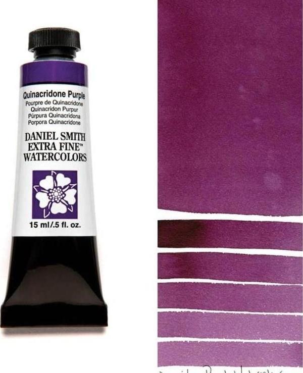 Daniel Smith Extra Fine Tüp Suluboya 15 ml Seri 2 Quinacridone Purple - Image 1