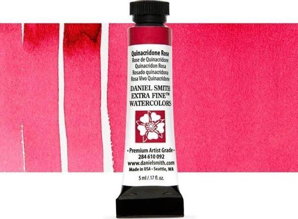 Daniel Smith Extra Fine Tüp Suluboya 5 ml Seri 2 Quinacridone Rose - Image 1