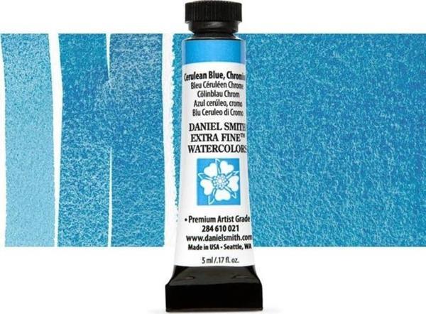 Daniel Smith Extra Fine Tüp Suluboya 5 ml Seri 2 Cerulean Blue Chromium - Image 1