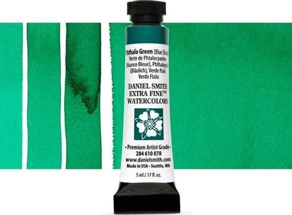 Daniel Smith Extra Fine Tüp Suluboya 5 ml Seri 1 Phthalo Green Blue Shade - Image 1