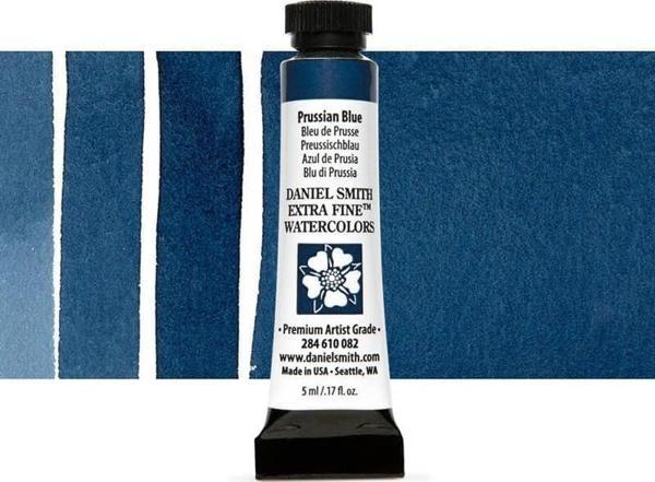 Daniel Smith Extra Fine Tüp Suluboya 5 ml Seri 1 Prussian Blue - Image 1